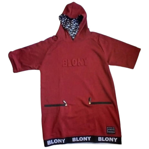 BLONY BLACK HOODIE DRESS image 2