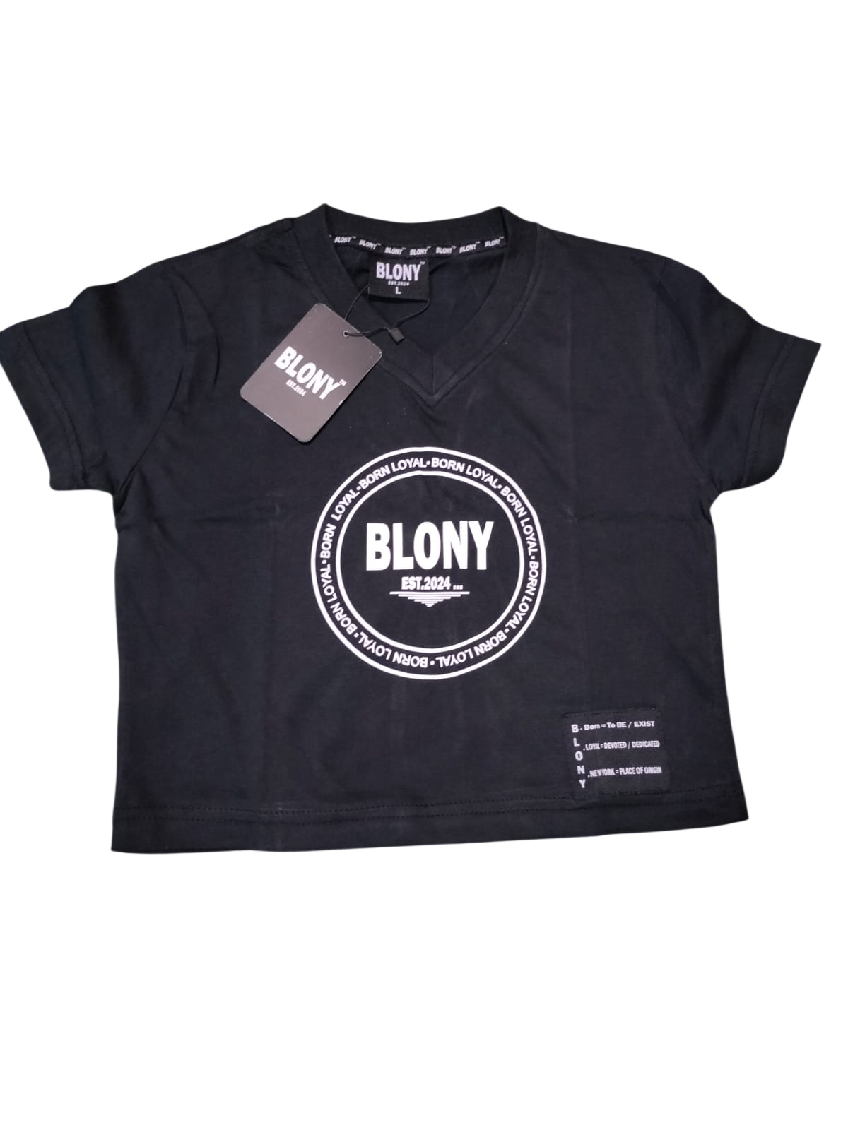 Ladies BLONY crop Tshirts