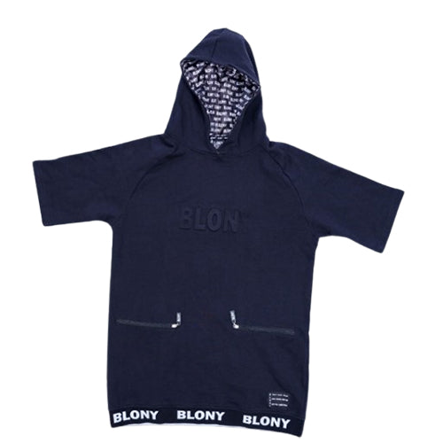 BLONY BLACK HOODIE DRESS image 0
