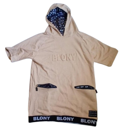 BLONY BLACK HOODIE DRESS image 5