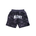 BLONY GREY CAMOUFLAGE DISTRESSED SHORTS image 0