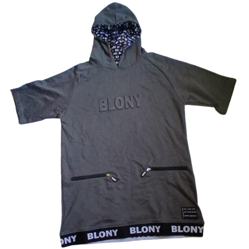 BLONY BLACK HOODIE DRESS image 4