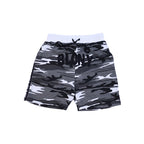 BLONY WHITE CAMOUFLAGE DISTRESSED SHORTS - M image